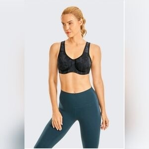 SYROKAN Max Control High Impact Underwire Sports Bra